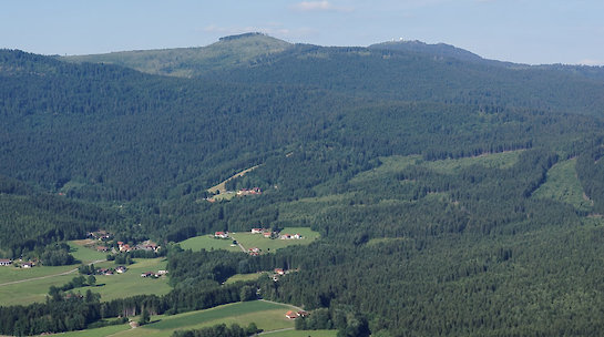 Wandern am Riedlberg im Bayerischen Wald